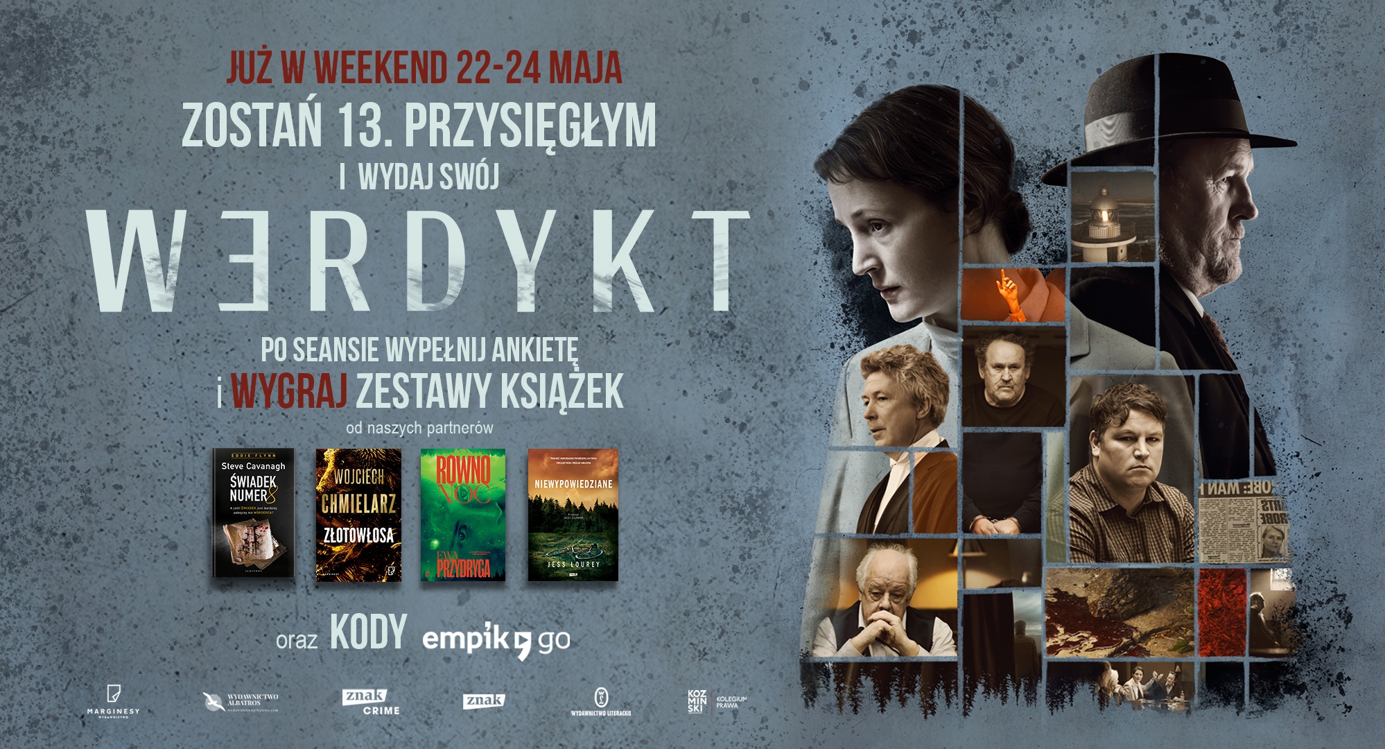 Zostań 13. przysięgłym w „Werdykcie” – pokazy specjalne z nagrodami