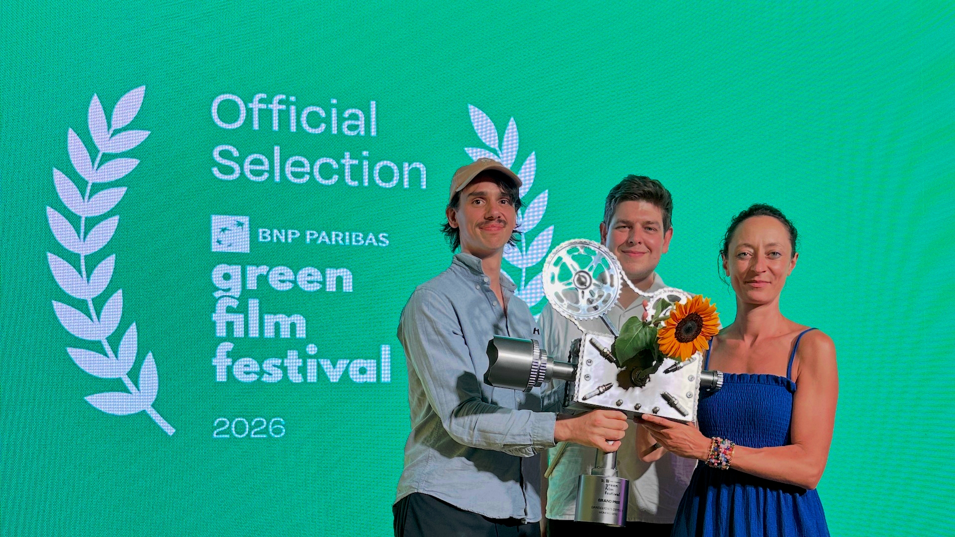 Nasze „Dmuchawce” wyróżnione Grand Prix na BNP Paribas Green Film Festival!